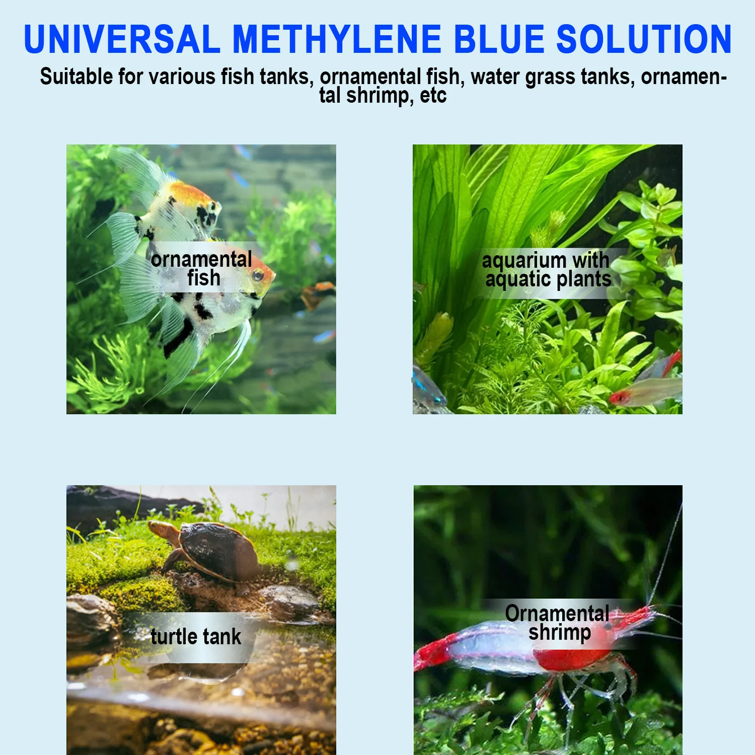 Methylene Blue Aquarium Fish T - огляд і ціна Aquarium Fish Medicine