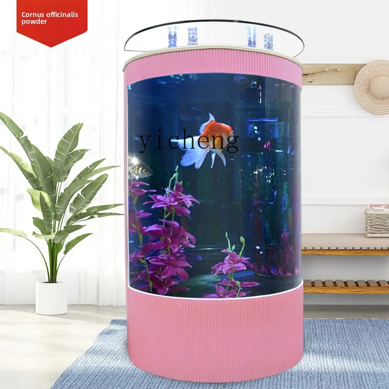 New Semi-round European-style  - огляд і ціна Live Fish Aquarium