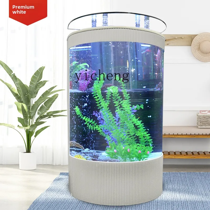 New Semi-round European-style  - огляд і ціна Live Fish Aquarium