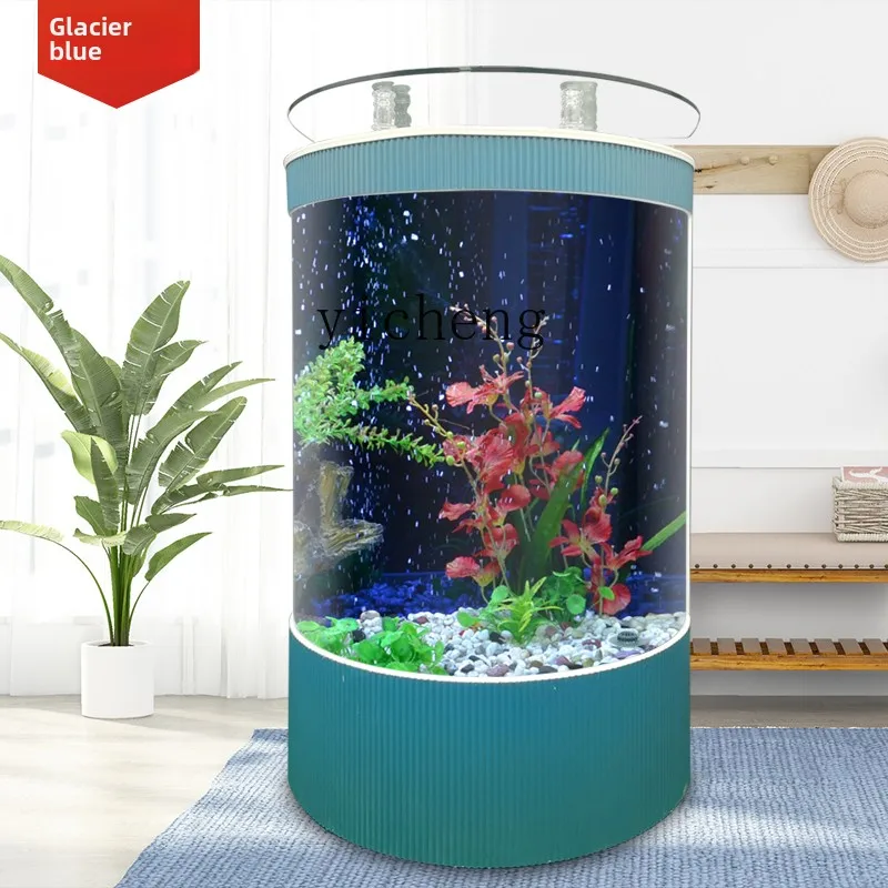 New Semi-round European-style  - огляд і ціна Live Fish Aquarium