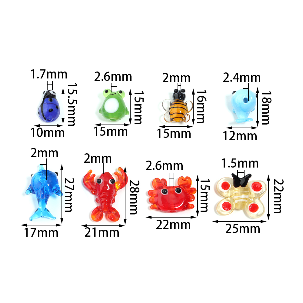 2Pcs Glass Pendant Marine Anim - огляд і ціна Aquarium Fish Marine