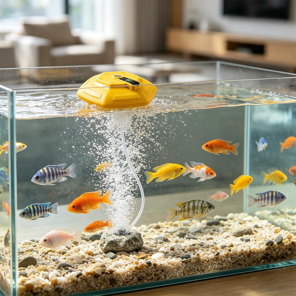 Wireless Rechargeable Aquarium - огляд і ціна Aquarium Fish Marine