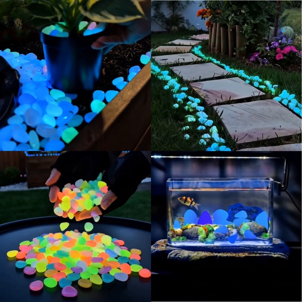 Colorful Glow In The Dark Lumi - огляд і ціна Aquarium Fish Pot