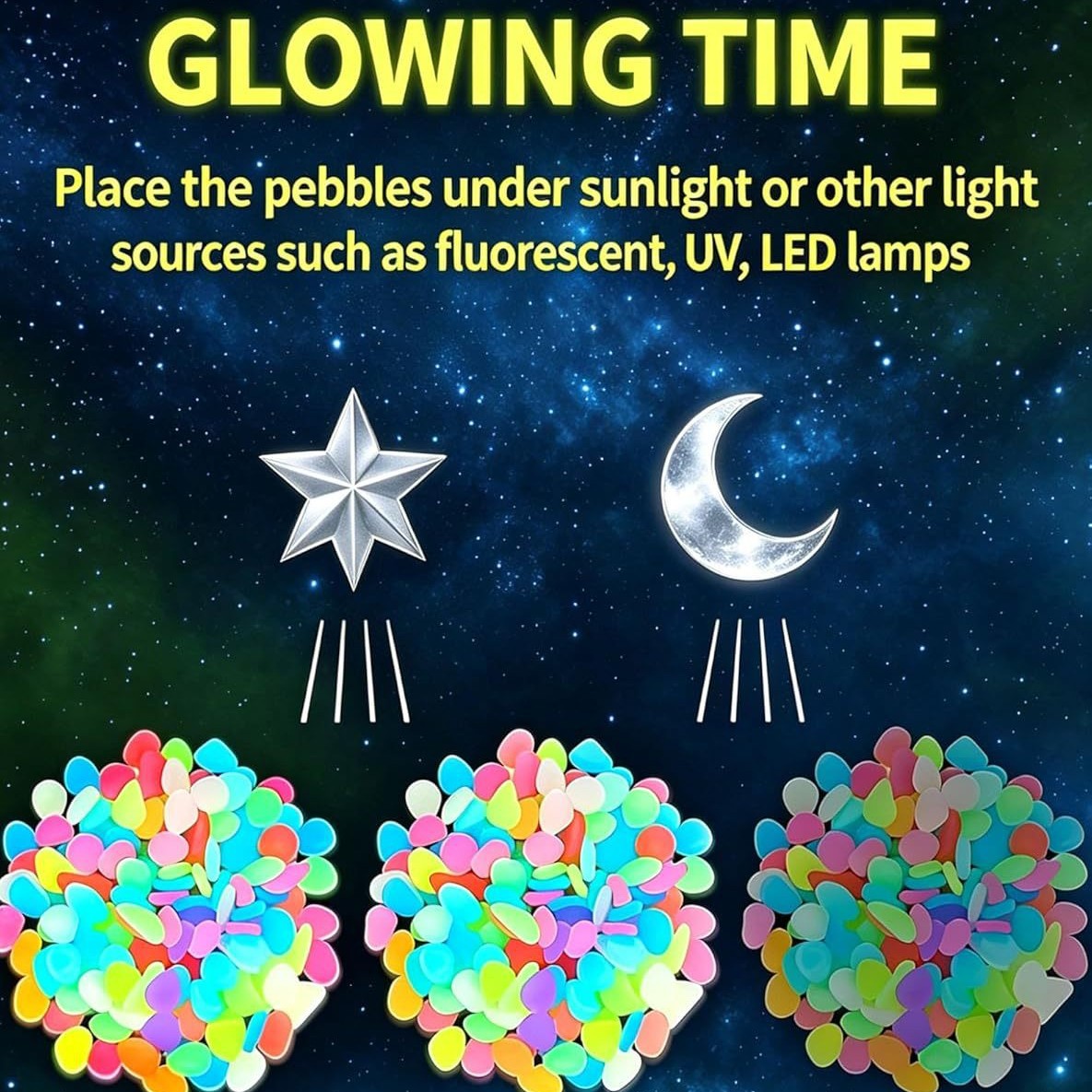 Colorful Glow In The Dark Lumi - огляд і ціна Aquarium Fish Pot