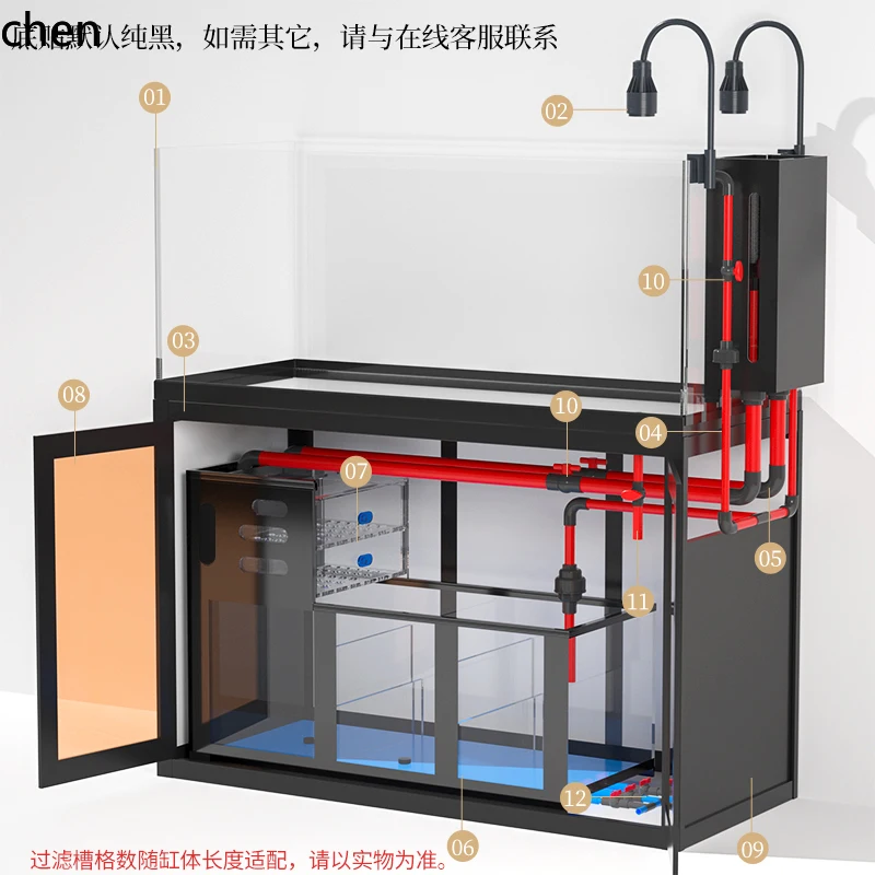 YFY  backpack stream fish tank - огляд і ціна Live Fish Aquarium