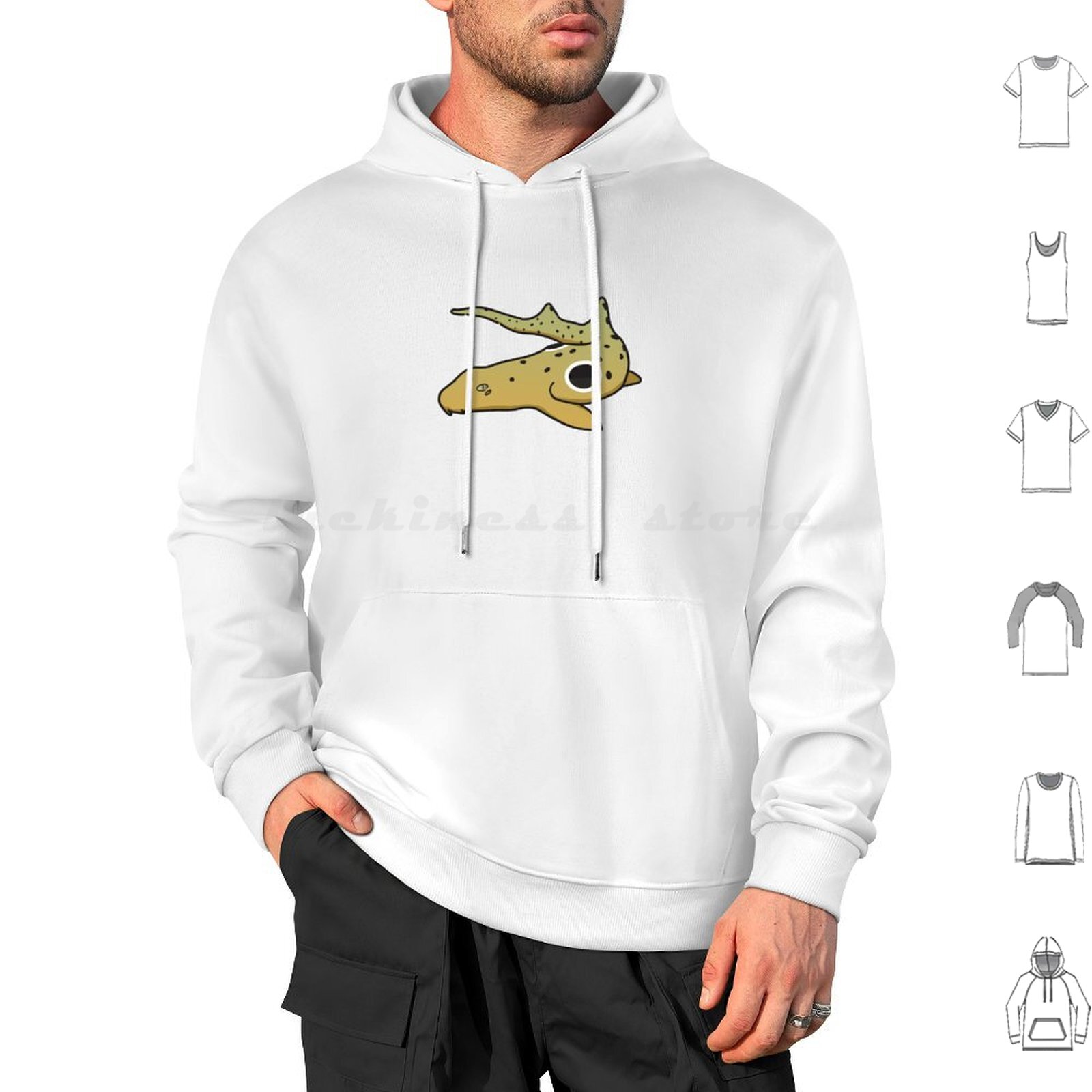 Epaulette Shark Drawing Hoodie - огляд і ціна Draw Fish Aquarium